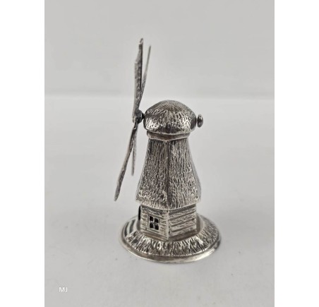 Zilveren miniatuur Molen