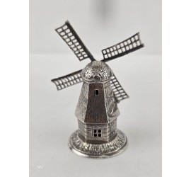 Zilveren miniatuur Molen