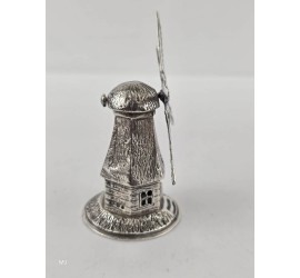 Zilveren miniatuur Molen