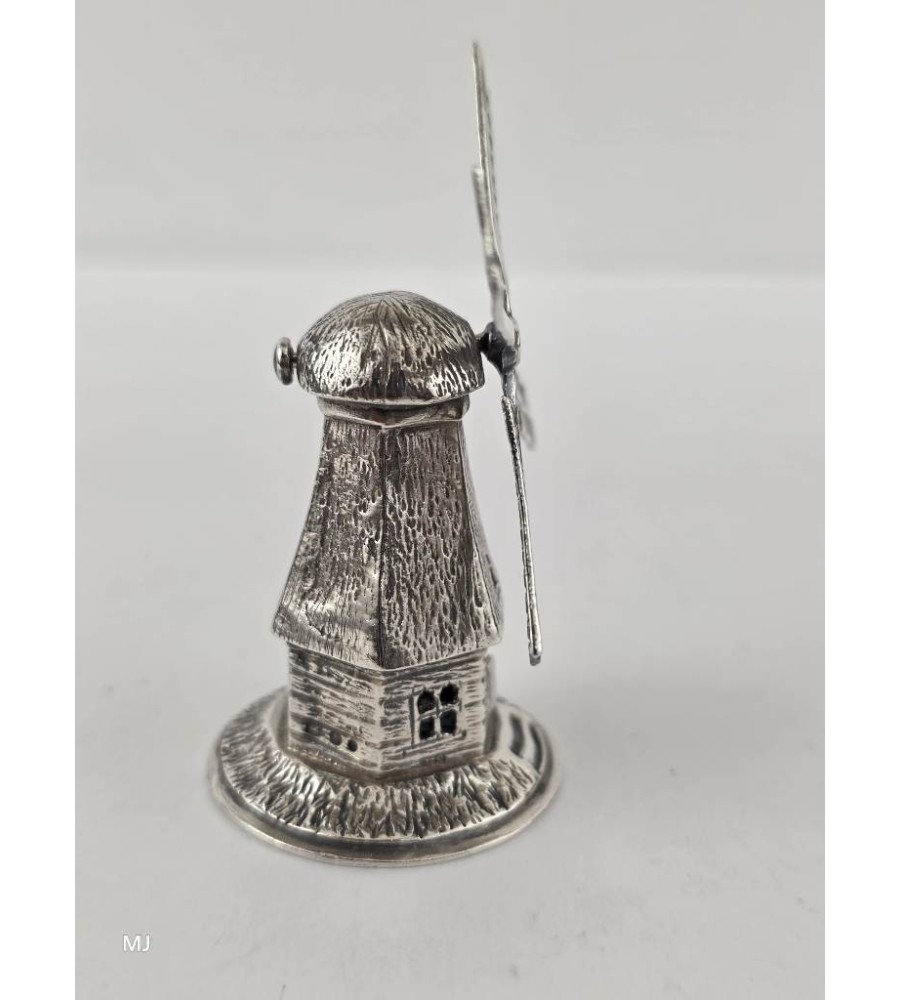 Zilveren miniatuur Molen
