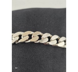 Zilveren gourmet armband