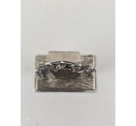 Zilveren miniatuur Poppenkast