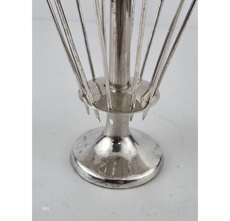 Zilveren Cocktailprikkerhouder
