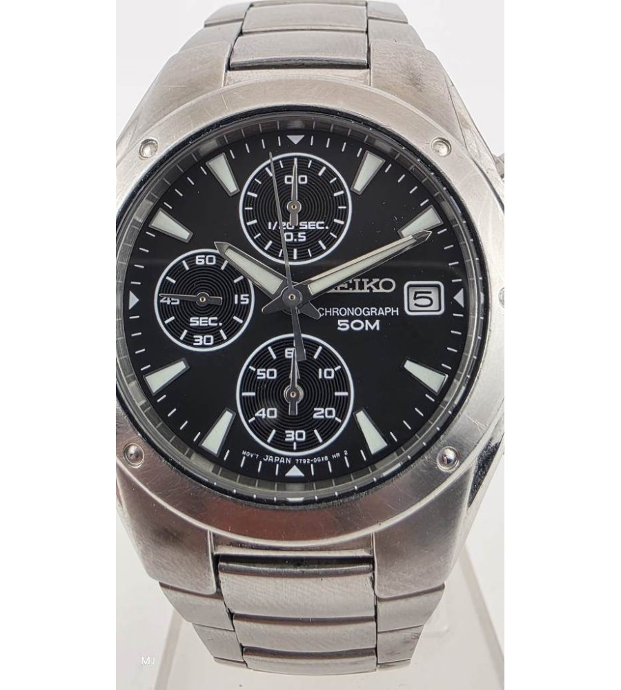 Seiko chronograaf herenhorloge