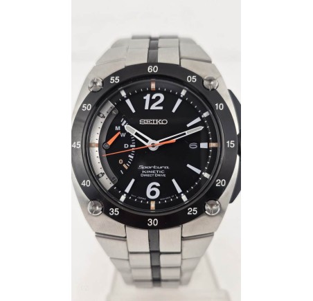 Seiko Sportura Kinetic Direct Drive horloge