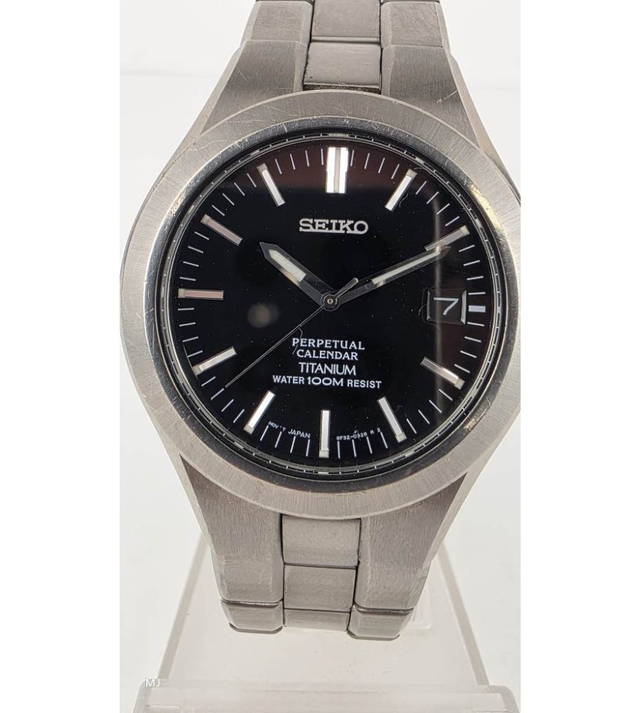 Seiko Titanium Perpetual Calander herenhorloge