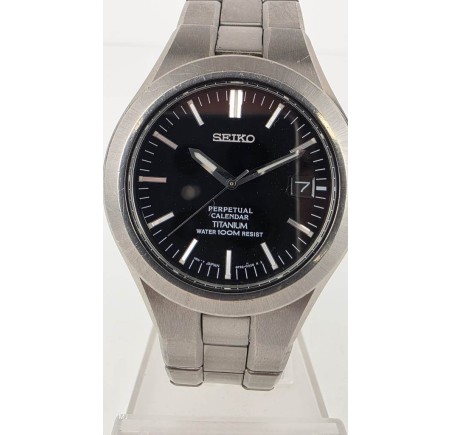Seiko Titanium Perpetual Calander herenhorloge