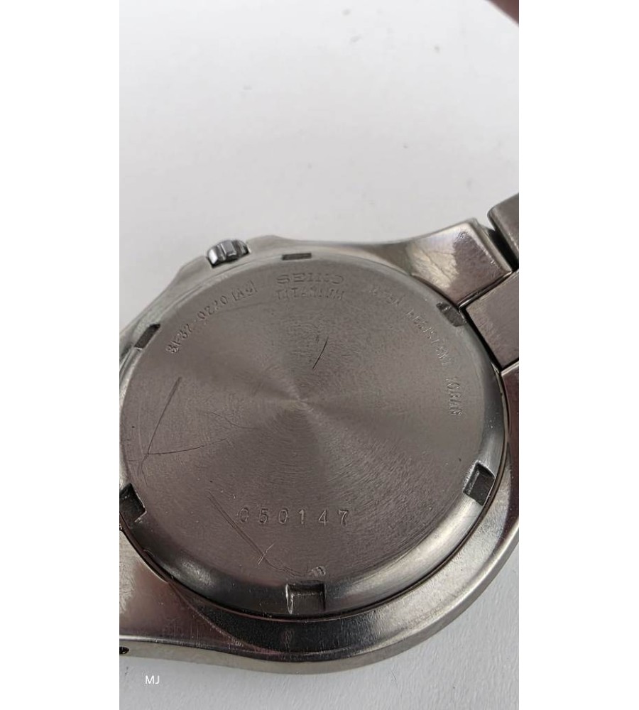 Seiko Titanium Perpetual Calander herenhorloge