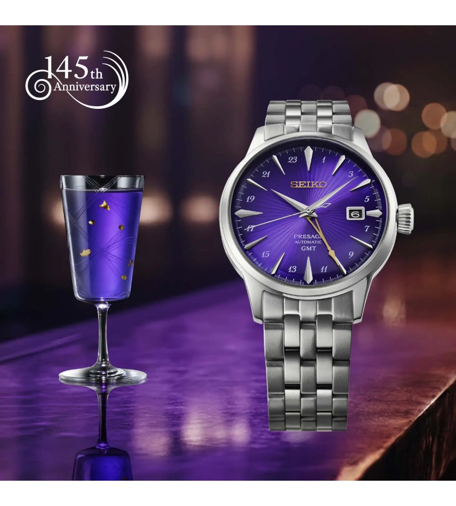 Seiko Presage GMT horloge 145 jaar Limited Edition