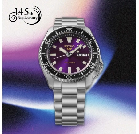 Seiko 5 horloge automaat 145 jaar Limited Edition HDB003K1
