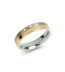 Boccia titanium ring met diamant  0129-04