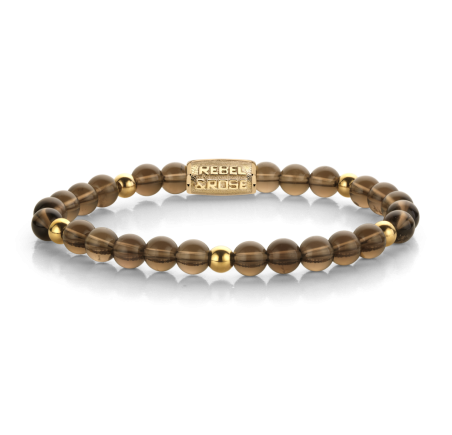 Rebel & Rose armband Smokey Eyes RR-60161-G