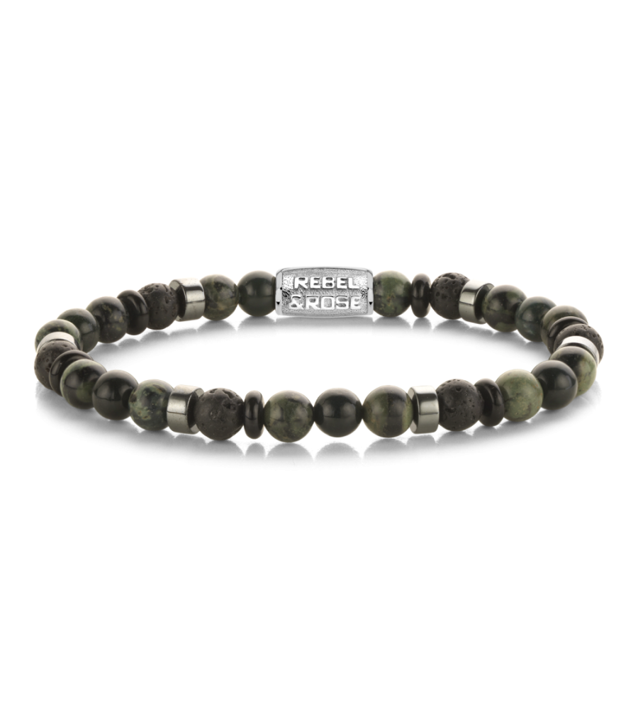 Rebel & Rose armband Green Forest