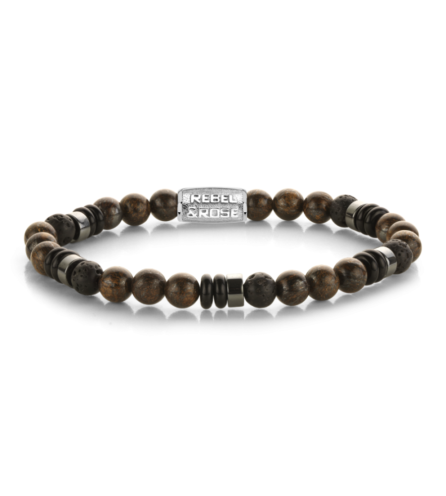 Rebel & Rose armband Brown Forest