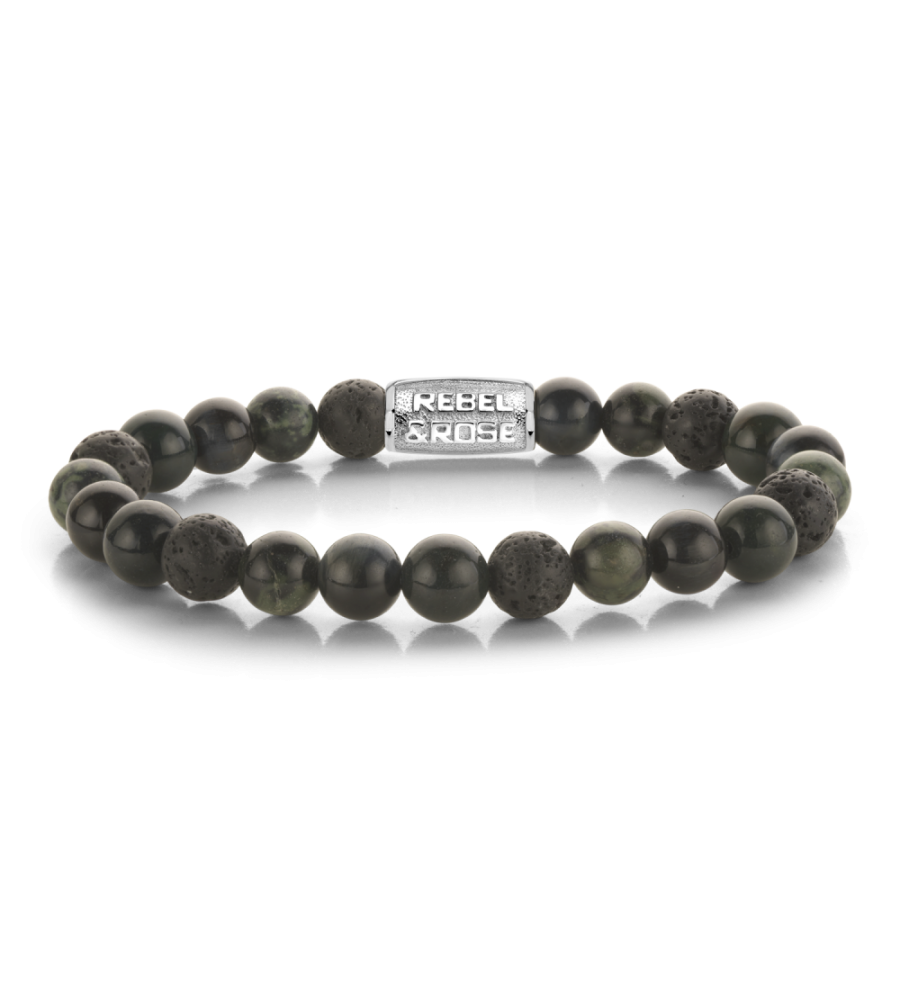 Rebel & Rose armband Deep Forest