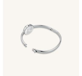 Rosefield dameshorloge Bangle Watch Oval Silver STWSSS-ST07