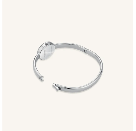 Rosefield dameshorloge Bangle Watch Oval Silver STWSSS-ST07