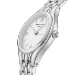 Rosefield dameshorloge Muse Withe Silver MUWSSS-MU02
