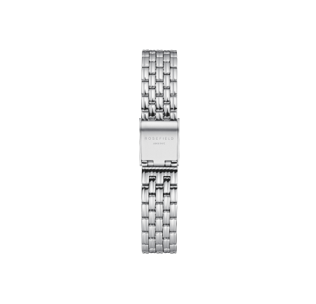 Rosefield dameshorloge Muse Withe Silver MUWSSS-MU02