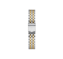 Rosefield dameshorloge Muse Withe Doutone Silver Gold MUWDSD-MU03