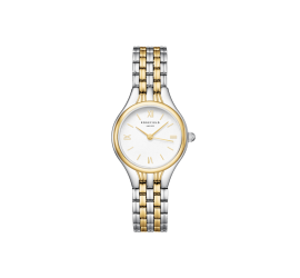Rosefield dameshorloge Muse Withe Doutone Silver Gold MUWDSD-MU03