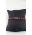 Bloedkoralen armband met gouden slot