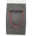 Bloedkoralen collier met gouden slot