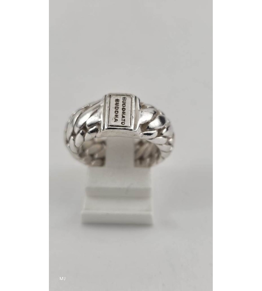 Zilveren Buddha to Buddha ring
