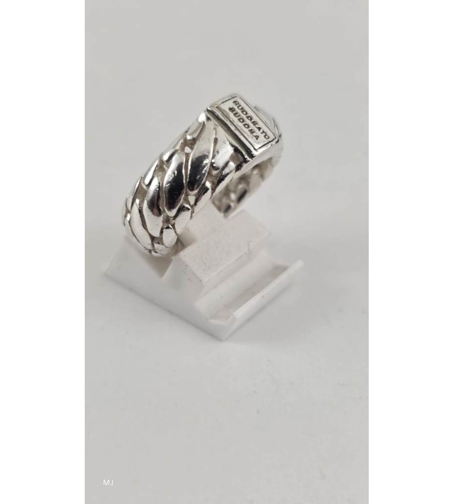 Zilveren Buddha to Buddha ring