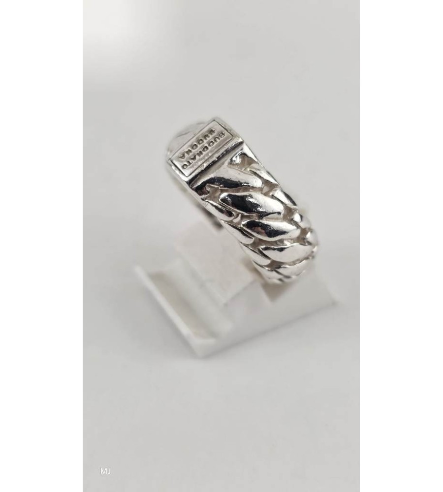Zilveren Buddha to Buddha ring