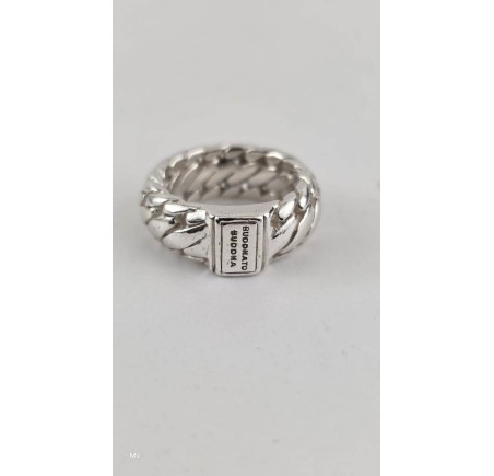 Zilveren Buddha to Buddha ring