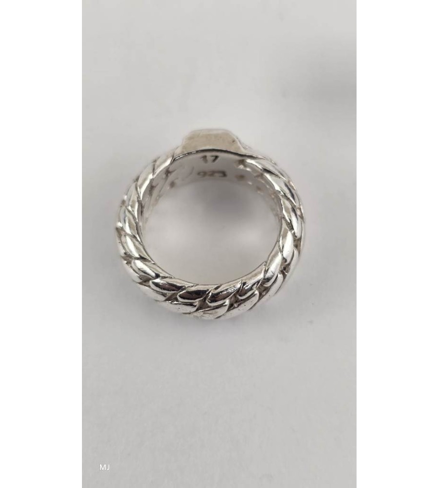 Zilveren Buddha to Buddha ring