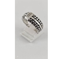 Zilveren Buddha to Buddha ring