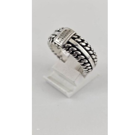 Zilveren Buddha to Buddha ring