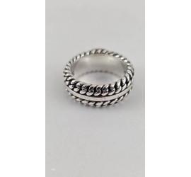 Zilveren Buddha to Buddha ring