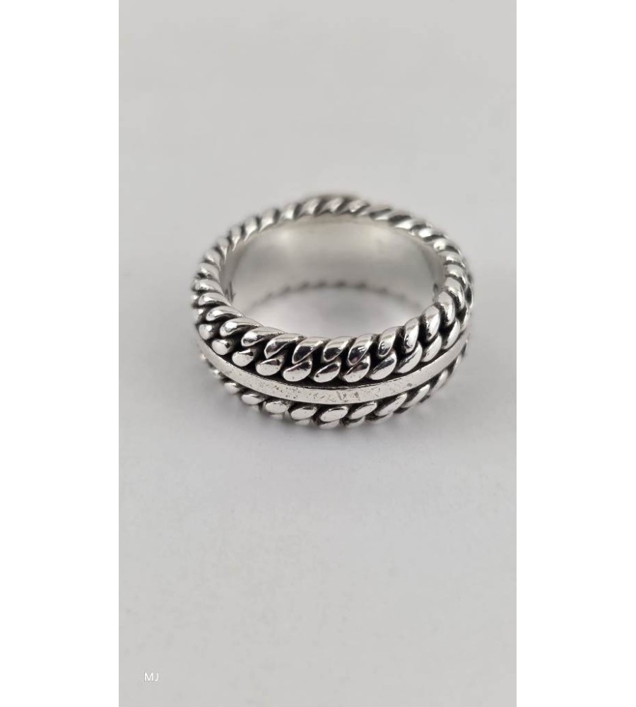 Zilveren Buddha to Buddha ring