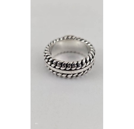 Zilveren Buddha to Buddha ring