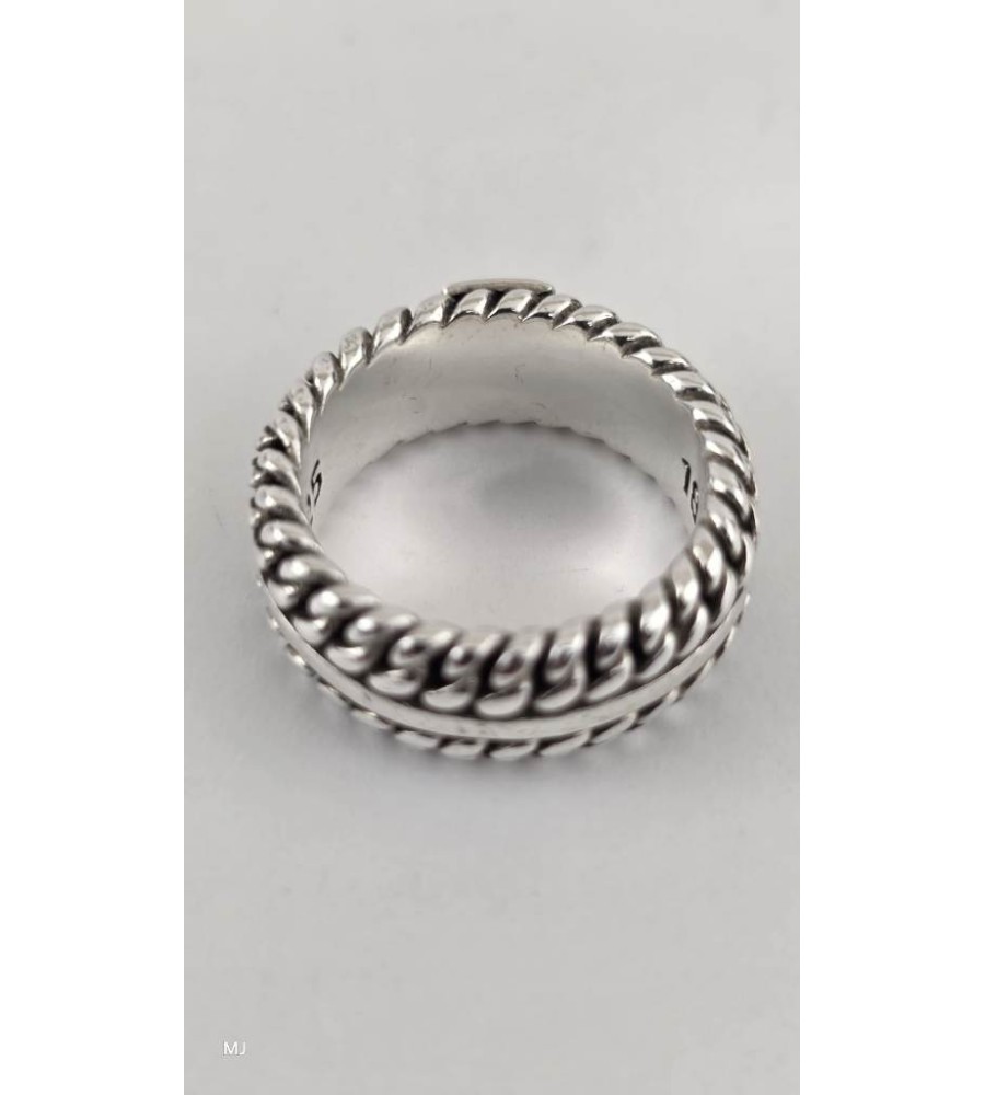 Zilveren Buddha to Buddha ring