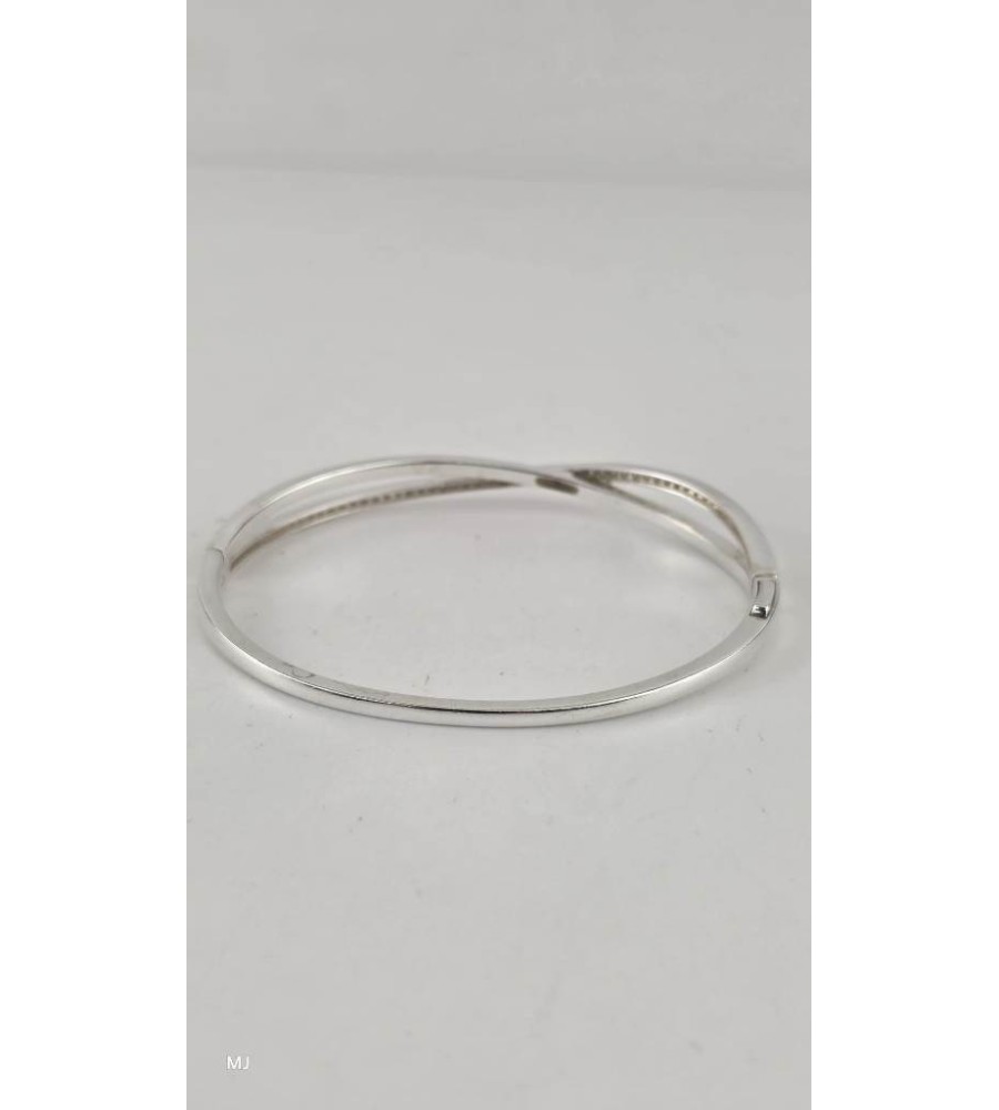 Zilveren Pandora armband met zirkonia