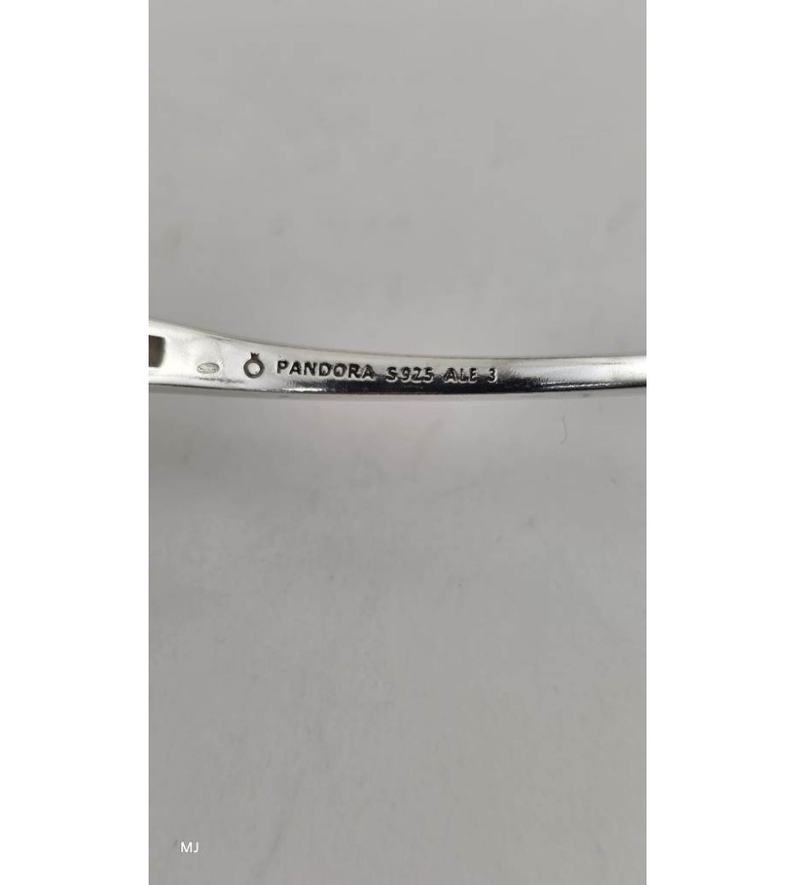 Zilveren Pandora armband met zirkonia