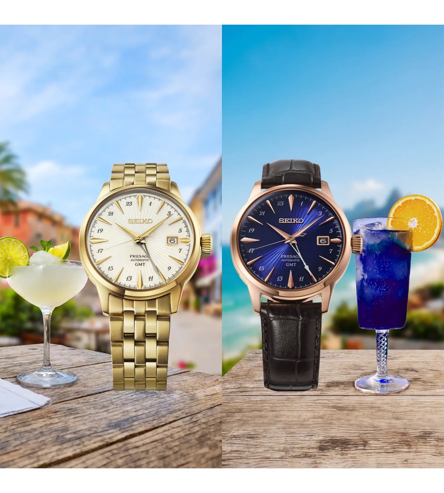 Seiko Presage GMT horloge
