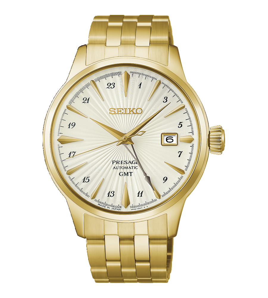 Seiko Presage GMT horloge