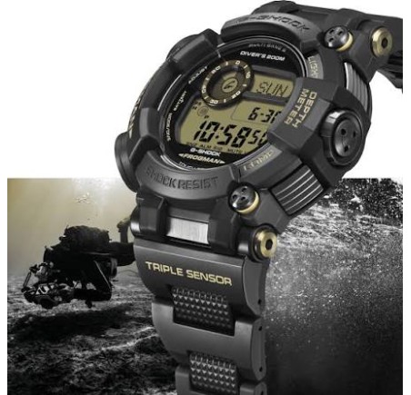 Casio G-Shock herenhorloge FrogmanGWF-D1000BC-1ER Limited Edition