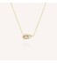 Rosefield staal verguld choker JNTRT-J1379