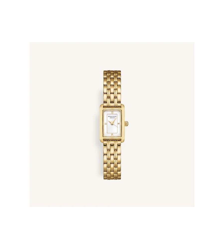 Rosefield dameshorloge Mini Heirloom White Dial Gold