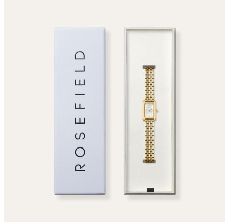Rosefield dameshorloge Mini Heirloom White Dial Gold MWGSG-M08