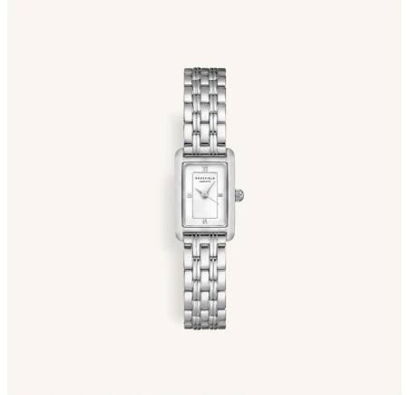 Rosefield dameshorloge Mini Heirloom White Dial Silver MWSSS-M09