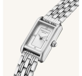 Rosefield dameshorloge Mini Heirloom White Dial Silver MWSSS-M09
