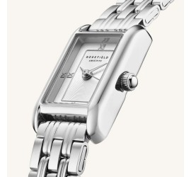 Rosefield dameshorloge Mini Heirloom White Dial Silver MWSSS-M09