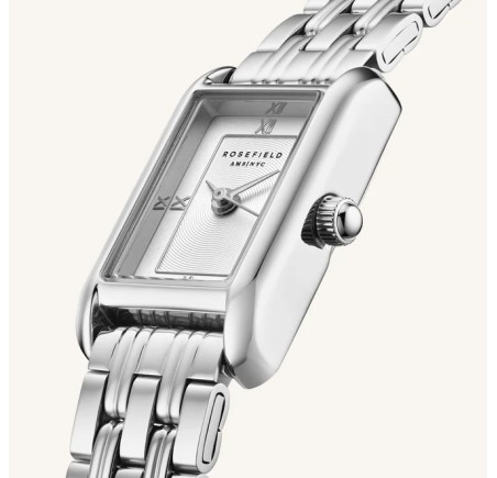 Rosefield dameshorloge Mini Heirloom White Dial Silver MWSSS-M09